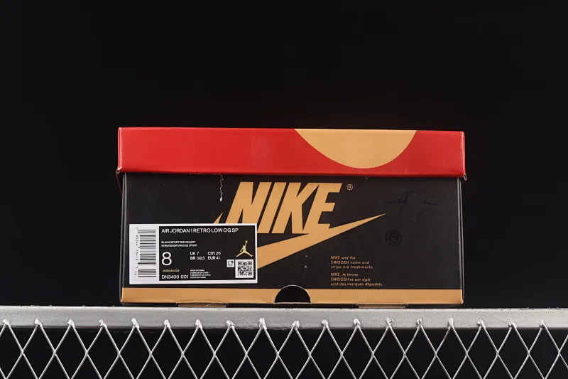 All categories Air Jordan Jordan series basketball shoes Air Jordan 1 Low New version Air Jordan 1 Low "Carnivore" AJ1 Joe 1 carnivore theme black and red low-top cultural sneakers DN3400-001